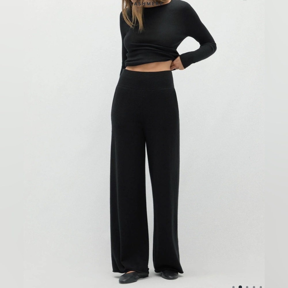 Naked Cashmere Anastasia pants, Black size Small EUC